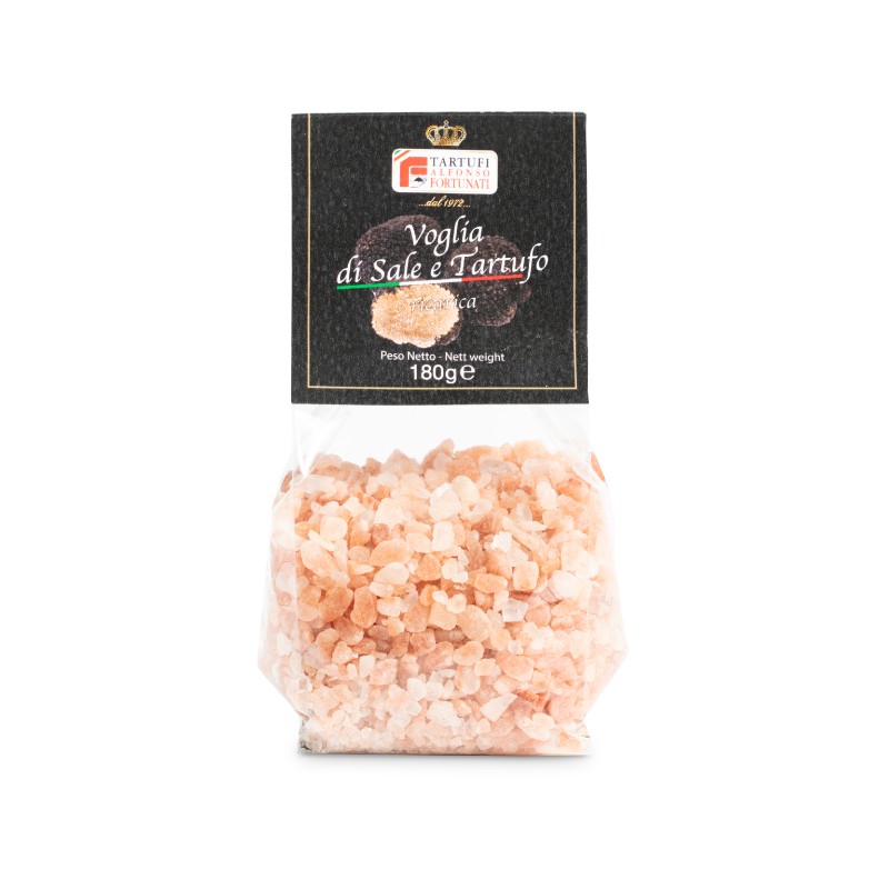 Sale rosa dell'Himalaya ai tre tartufi con macinino 180 g 